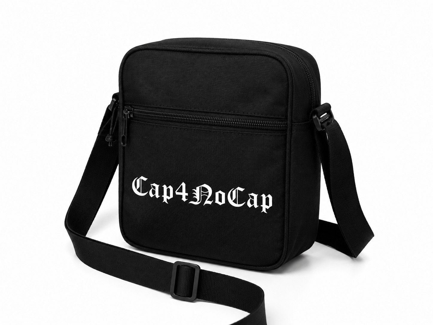 Black Cap4NoCap shoulder bag